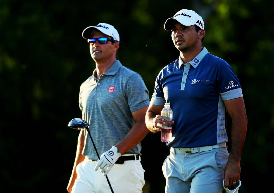 Top 100 debutants: Adam Scott (L) and Jason Day. Photo: Getty Images