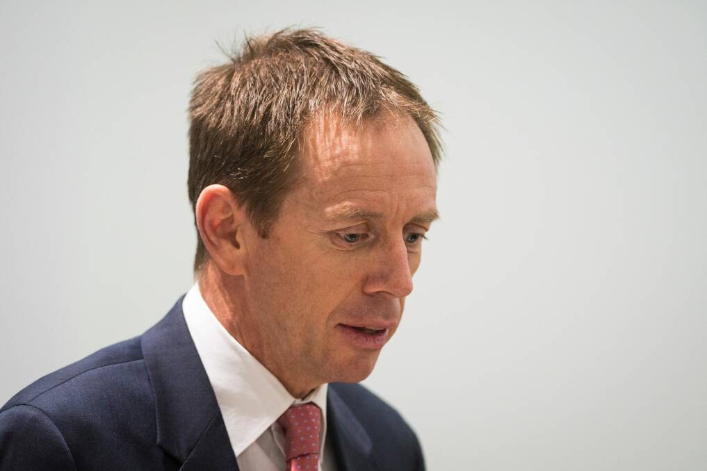 Greens leader Shane Rattenbury says the Dickson land swap deal was a 'prime candidate' for referral to an anti-corruption commission. Photo: Dion Georgopoulos