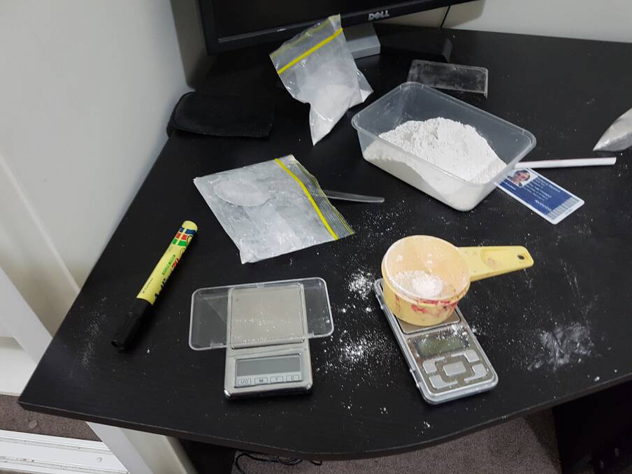Drugs seized from a major Sunshine Coast syndicate operation by Queensland Police. Photo: Queensland Police