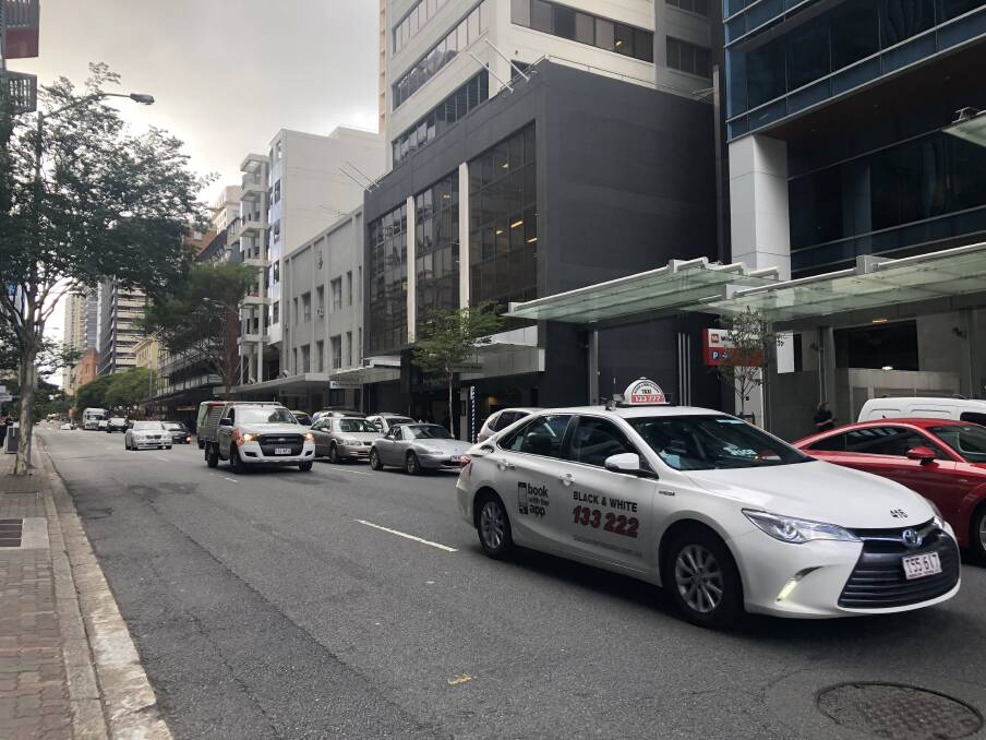 The speed limit on Ann Street in Brisbane's CBD was reduced to 40km/h. Photo: Ruth McCosker