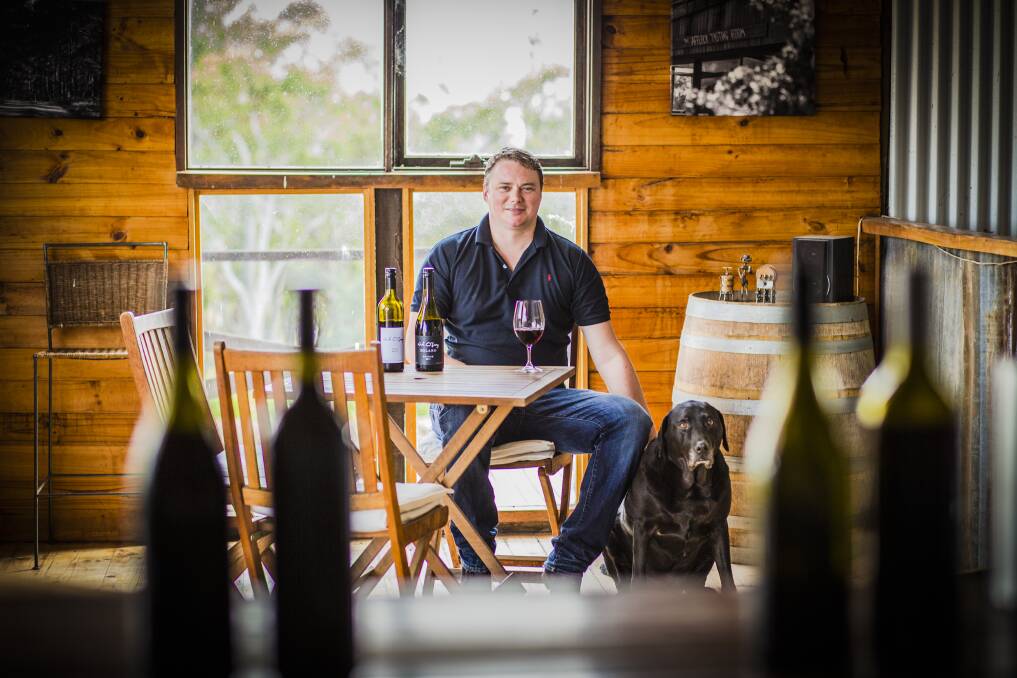 Nick O'Leary's rosé is the Ainslie Cellars best seller.  Photo:  Jamila Toderas