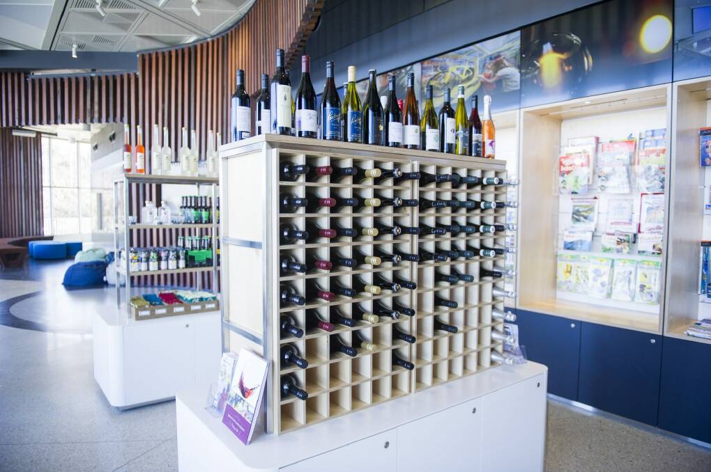The centre will also showcase local Canberra regions food and wine.  Photo: Rohan Thomson