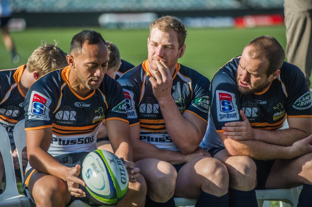 Contract games: David Pocock and Christian Lealiifano are off-contract at the end of 2019. Photo: Karleen Minney