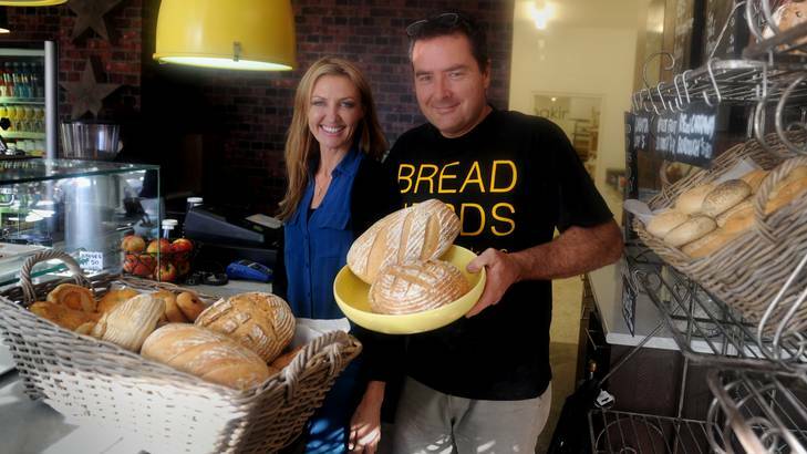 Bread Nerds owners  Shane and Sharon Peart have cleaned up their store. Photo: Richard Briggs