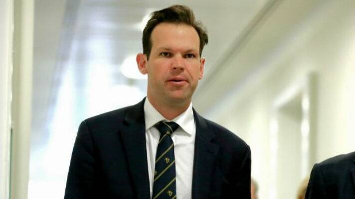 Another of the Adani mine's few fans, Resources and Northern Australia Minister Matt Canavan.
