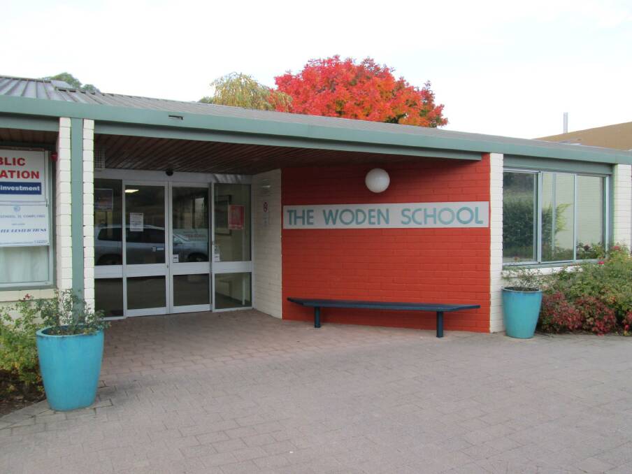 The Woden School in Deakin has students from year 7 to 12. Photo: Facebook
