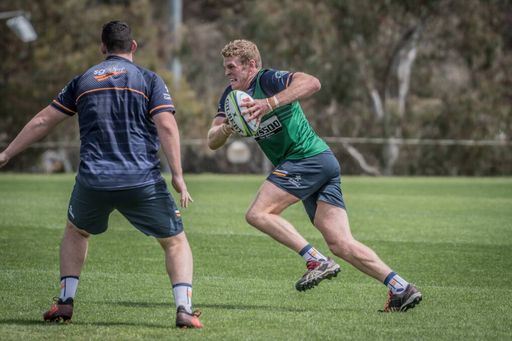 A bigger and stronger Tom Cusack is ready to throw himself into 2019. Photo: Karleen Minney