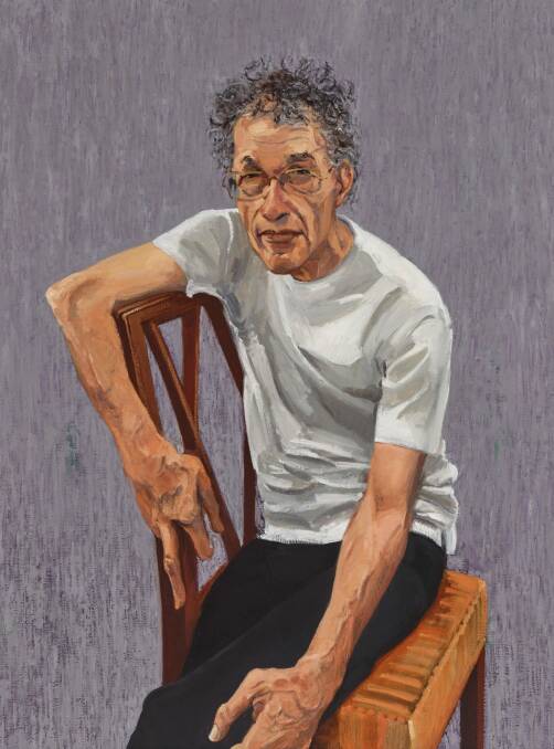 Andrew Sayers' portrait of Tim Bonyhady. Photo: AGNSW/Mim Stirling