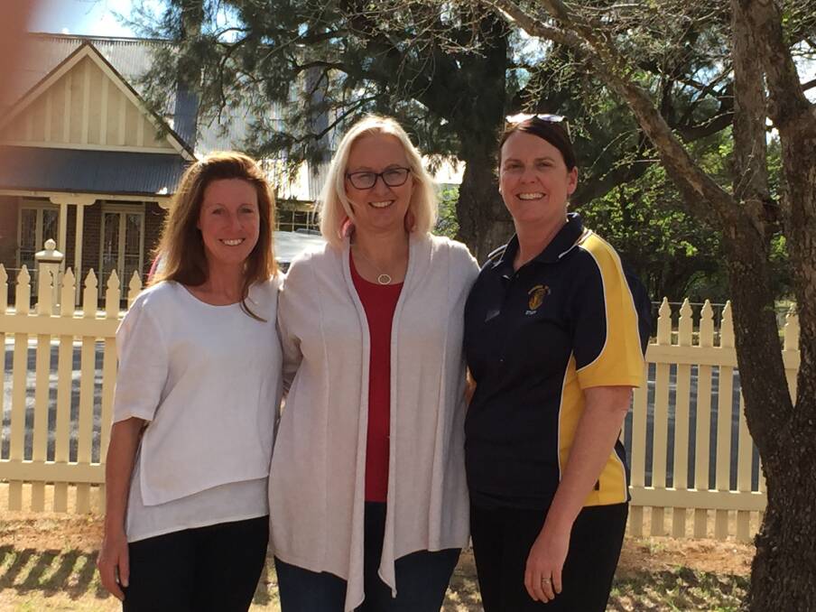 The committee of working mums who put together the Harden Kite Festival (l-r) Wendy Medway, Nicole Scott and Julie Dunstan. Photo: Supplied