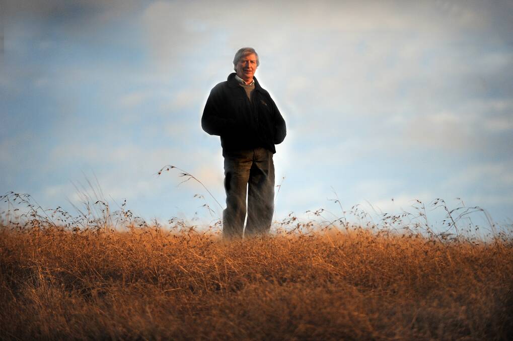 Farmer Tony Coote, pictured in 2009, who died of cancer on Wednesday. Photo: Karleen Minney