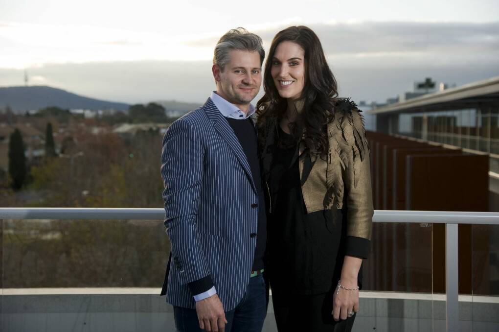 Canberra Times - Sunday - June 4 2014
Power couple Clint and Andrea Hutchinson, respectively the managing director of Zoo advertising and managing director of Haus Models, and the co-founders of Fashfest
Photo Elesa Kurtz Photo: Elesa Kurtz