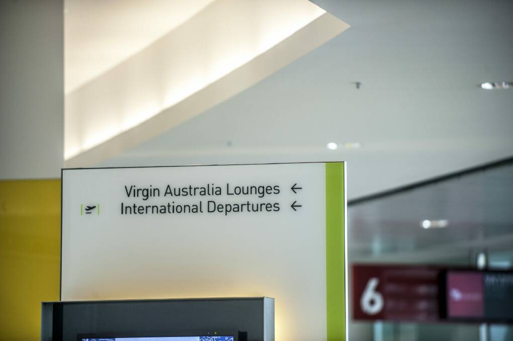 Canberra Airport will begin construction of a new international flights area within weeks. Photo: Karleen Minney