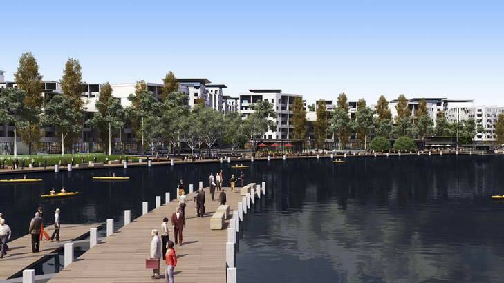 An artist's impression of the changes to West Basin. Photo: Supplied