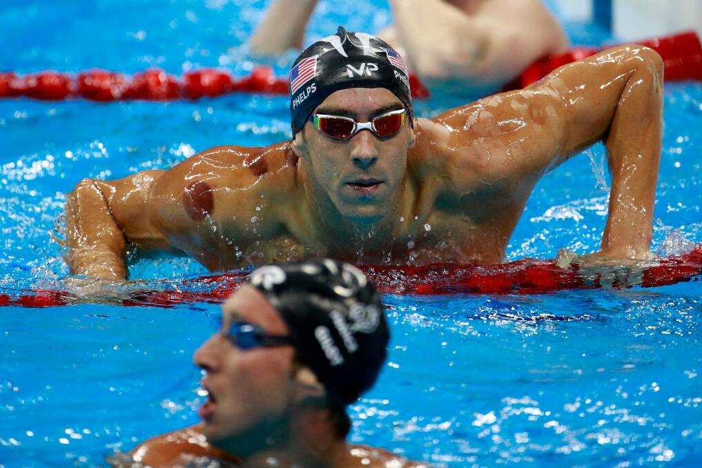 Michael Phelps is a fan of the ancient Chinese healing technique of "cupping". Photo: Getty Images