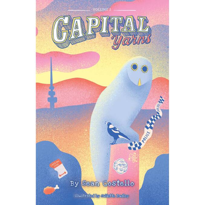 The whimsical cover of Capital Yarns Volume Two. Photo: Supplied