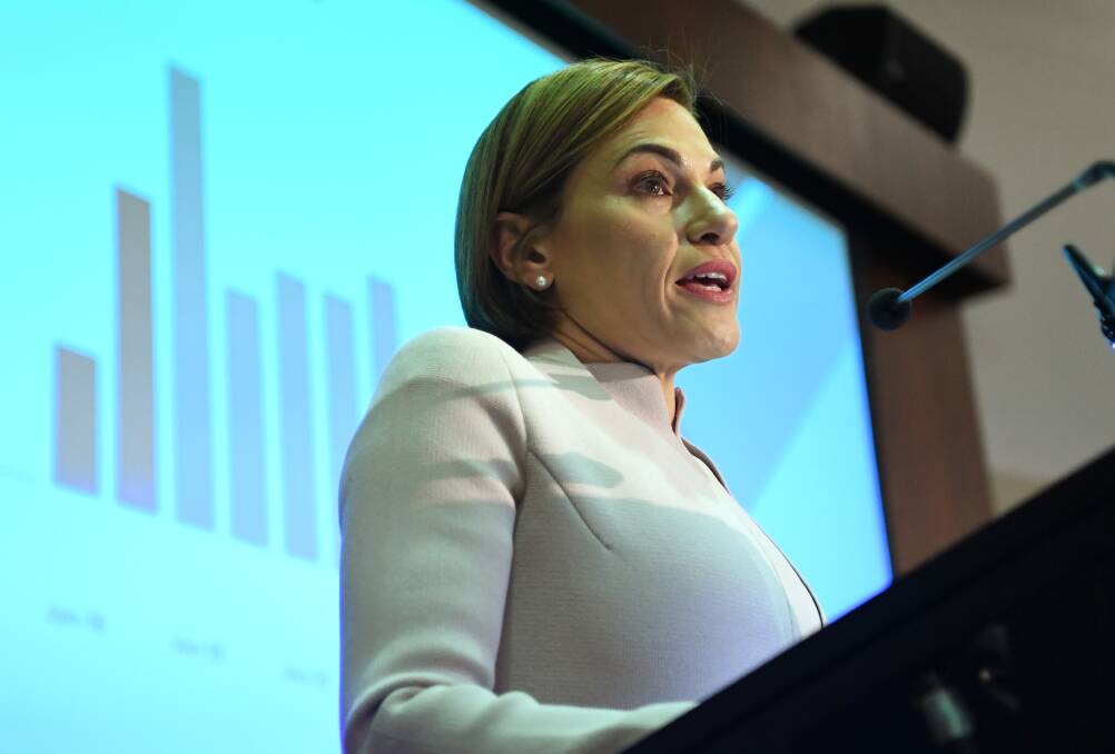 Queensland Treasurer Jackie Trad says SPER has lifted its  debt finalisation rate and slowed the growth of unpaid debt. Photo: AAP Image/ Dan Peled