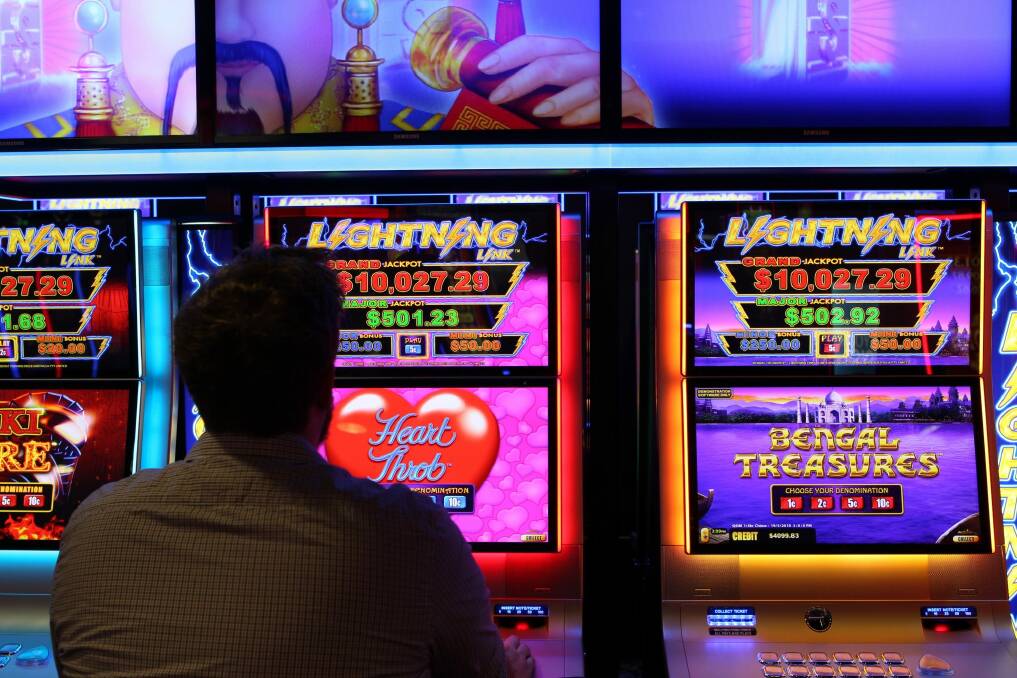 Clubs and hotels must choose to surrender their machines or face potential forced forfeitures.  Photo: Peter Braig