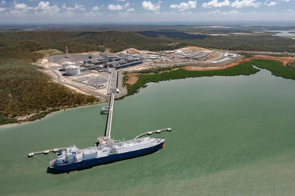 The APLNG project in Queensland accounts for most of the latest write-down. Photo: Ashley Roach