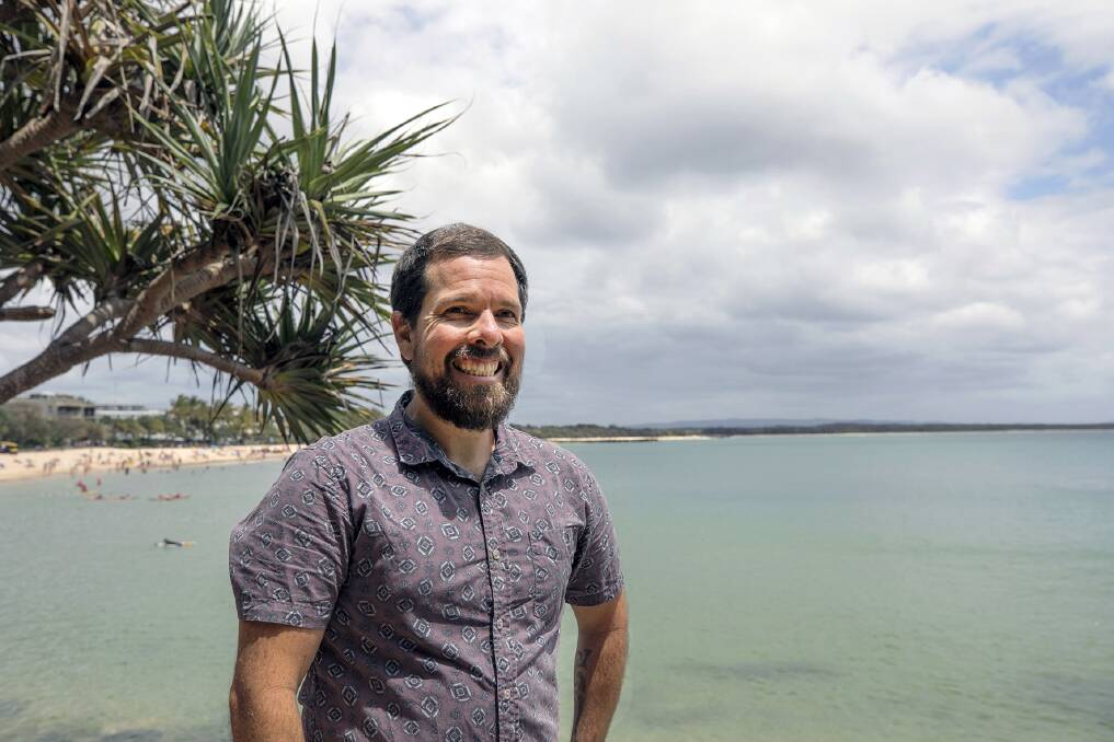 Dr Leon will teach students about the surf culture in Noosa and its benefits to the local economy.  Photo: KJ Locket