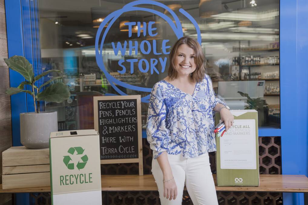 Tracey Bailey, from Biome, said  the plastic bag ban has made Queenslanders think about composting their waste. Photo: Supplied