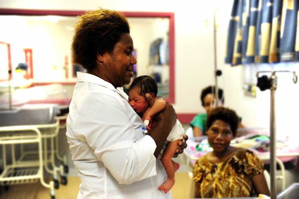 The maternity ward at Port Moresby General hospital. Photo: Karleen Minney