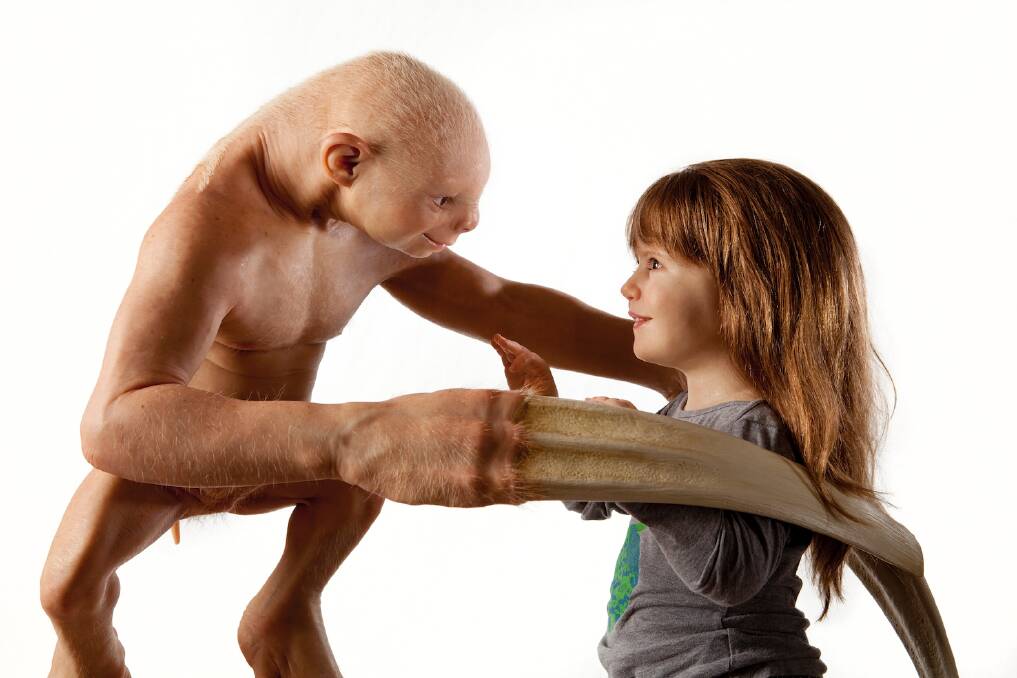 Patricia Piccinini's The Welcome Guest will feature in Hyper Real at the NGA. Photo: Supplied