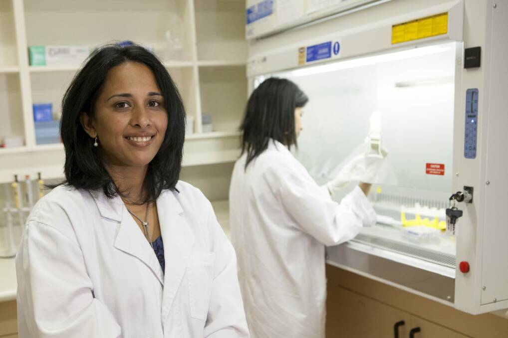 Professor Sudha Rao will lead the two-year research project which aims to create an immunotherapy treatment to complement traditional chemotherapy. Photo: Supplied
