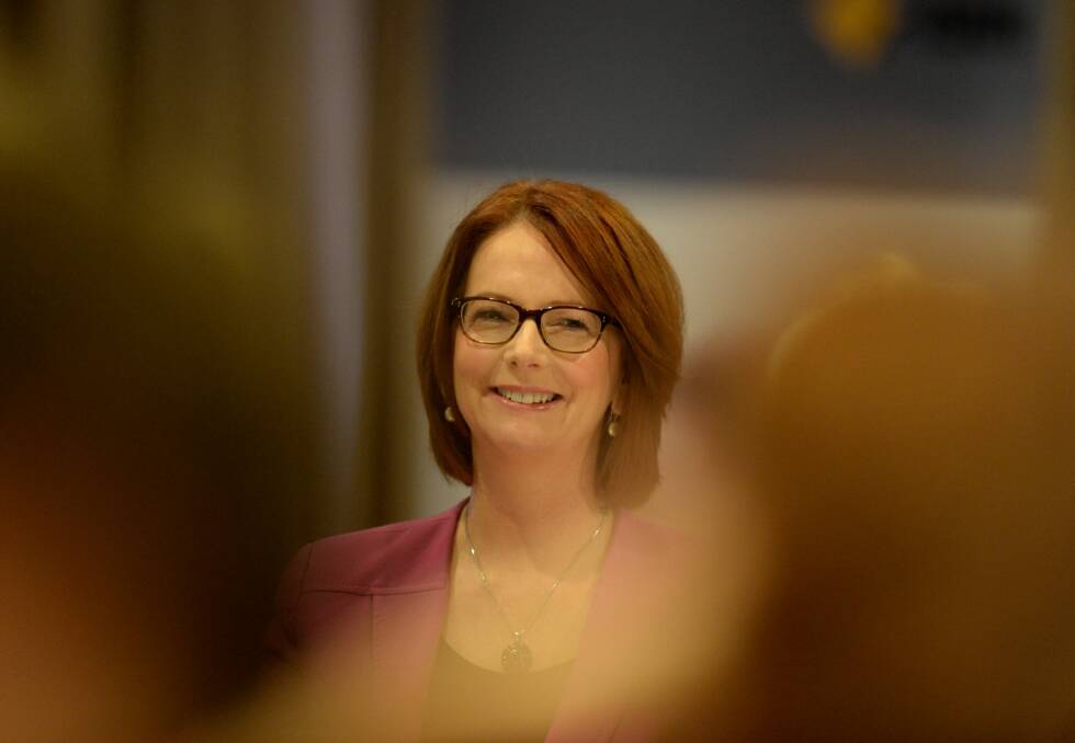 Former prime minister Julia Gillard. Photo: Justin McManus
