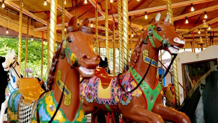 The Garema Place carousel. Photo: Marina Neil