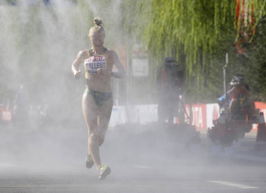 Rachel Tallent pushed through a pain barrier, but then missed 12 months of racing because of injury. Photo: AP