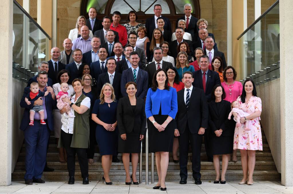 Queensland Labor's caucus has 25 men and 23 women. Photo: AAP Image/ Dan Peled