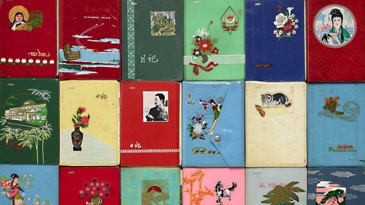 Yang Zhichao Chinese Bible, 2009 (detail) 3,000 found books Dimensions variable  Image courtesy: the Gene and Brian Sherman Collection, and Sherman Contemporary Art Foundation, Sydney Photo: Jenni Carter AGNSW Yang Zhichao Chinese Bible 2009 (detail) 3,000 found books Dimensions variable Image courtesy: the Gene & Brian Sherman Collection, and Sherman Contemporary Art Foundation, Sydney Photo: Jenni Carter AGNSW Photo: Jenni Carter