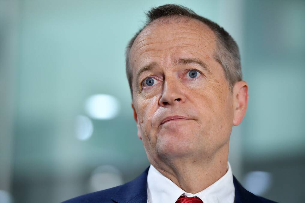 Will Bill Shorten’s next step be to call for free rent and free food? Photo: AAP