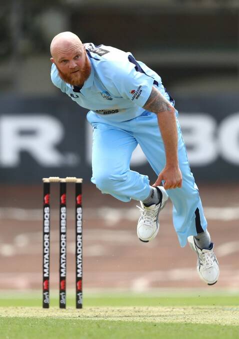 In doubt: Doug Bollinger is yet to be confirmed for the Matador Cup clash. Photo: Ryan Pierse