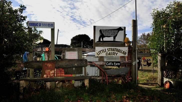 The "Little Strathallan " dairy at Braidwood. Photo: Melissa Adams