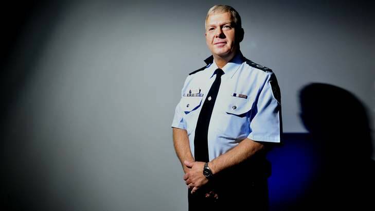 ACT chief police officer Rudi Lammers. Photo: Melissa Adams