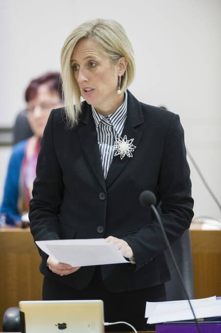 Chief Minister Katy Gallagher has expressed reservations about aspects of the plan.  Photo: Rohan Thomson