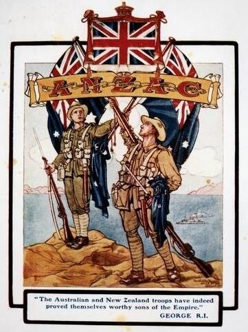 A World War I Anzac Gallipoli poster.