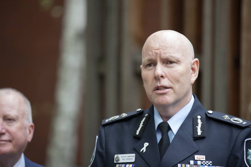 Canberra's new chief police officer  Assistant Commissioner Ray Johnson. Photo: Sitthixay Ditthavong