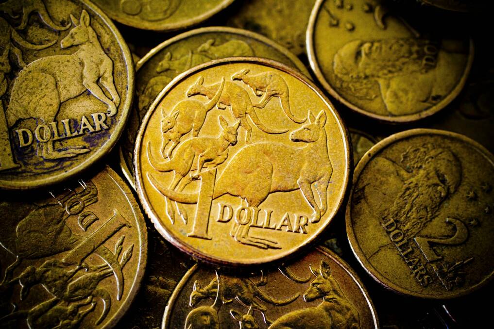 The ACT's major goods export for the 2016-17 year was gold coin and legal tender coin. Photo: Glenn Hunt 