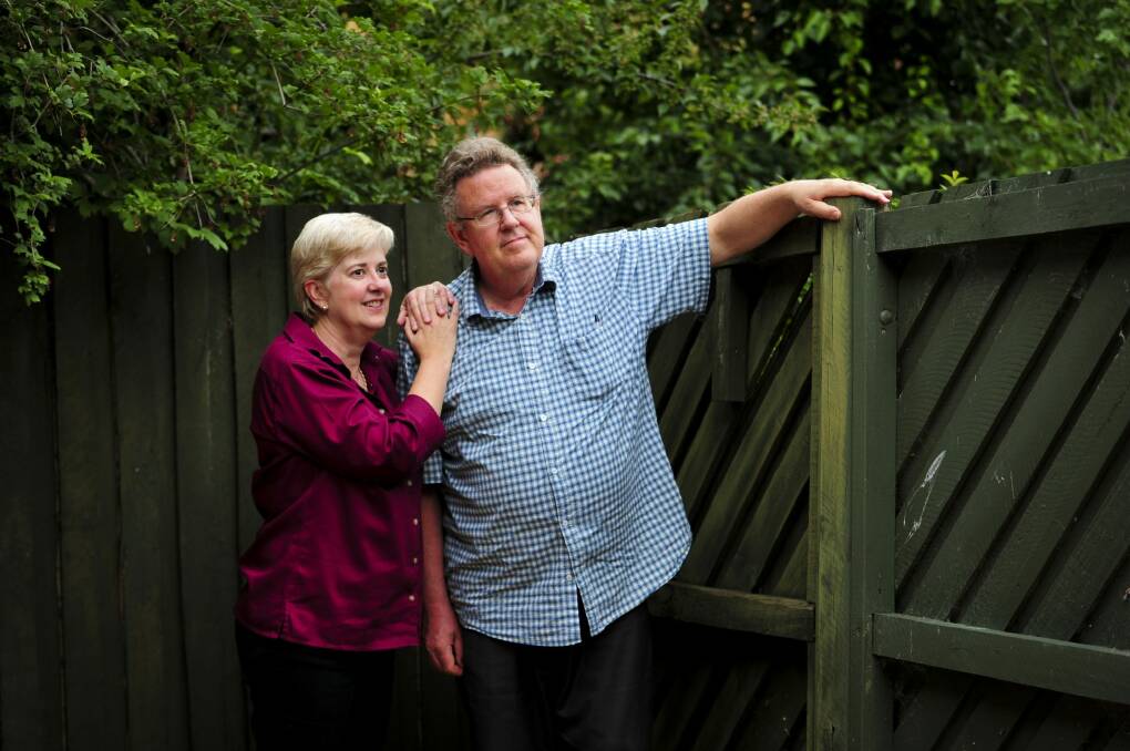 Mr Fluffy home owners Joanne and Peter Berry are pleased with Commonwealth Bank offering its customers $10,000. Photo: Melissa Adams