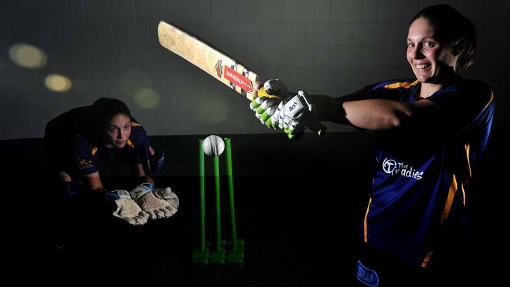 Canberra wicketkeeper and opening batter Laura Wright. Photo: Melissa Adams