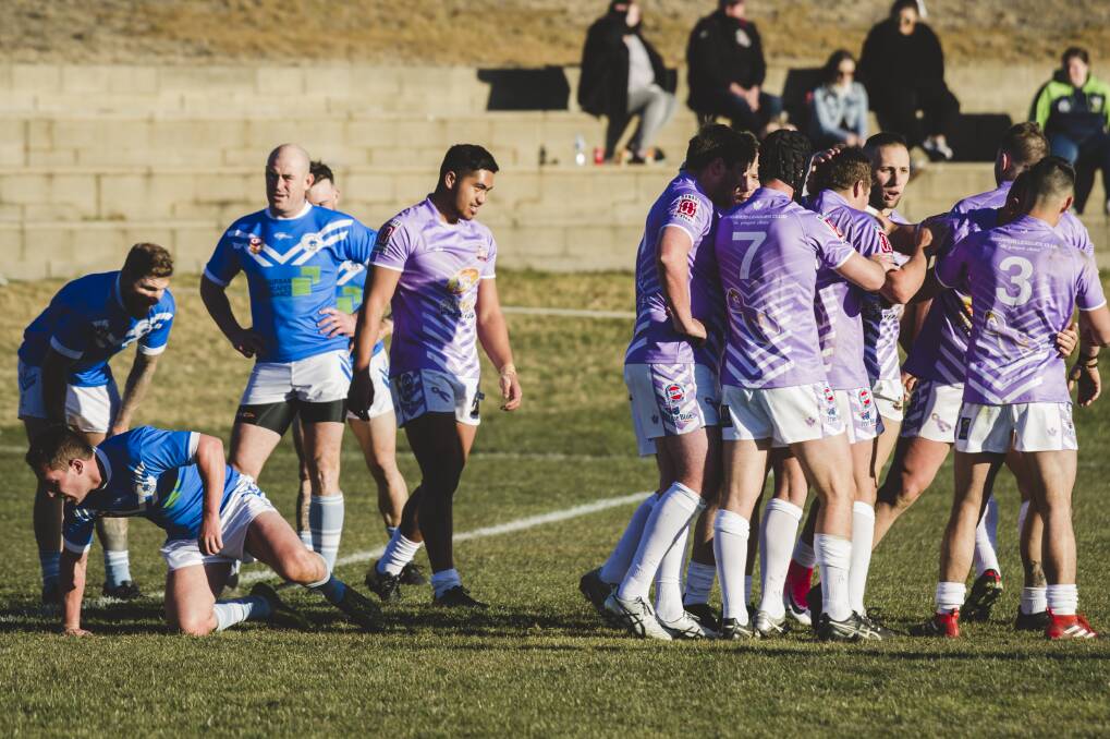 The Kangaroos walked away with two points, but only just. Photo: Jamila Toderas