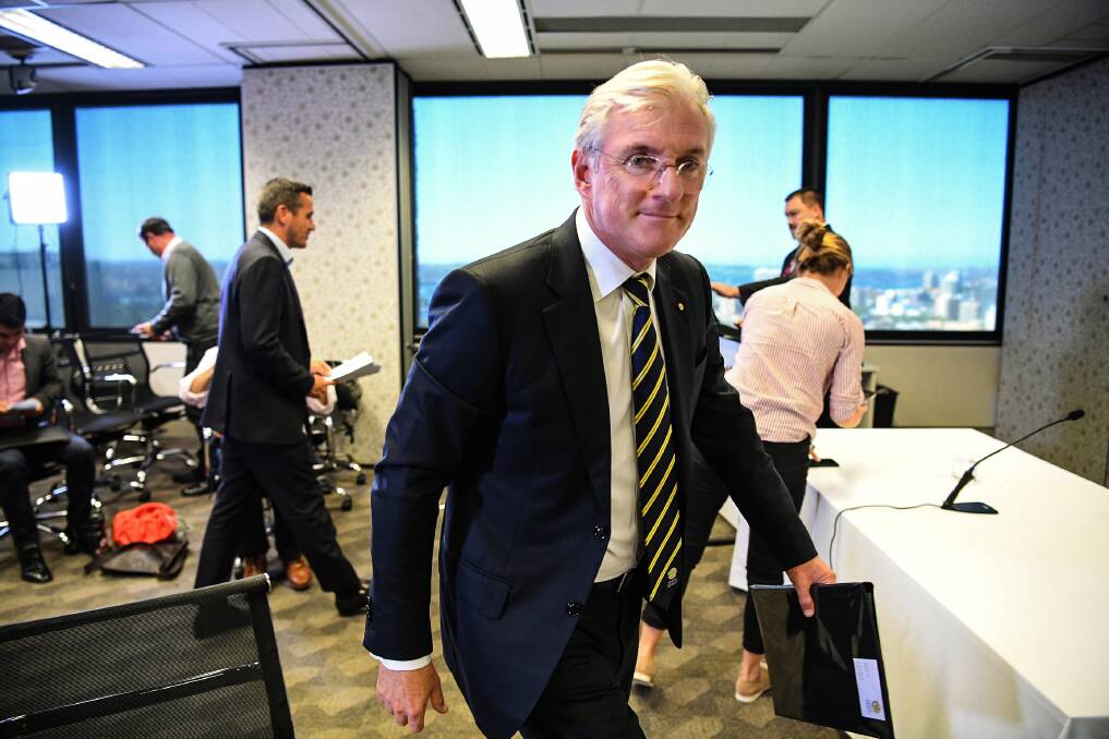 Out the door: FFA chairman Steven Lowy will leave his position at the end of the year.  Photo: AAP