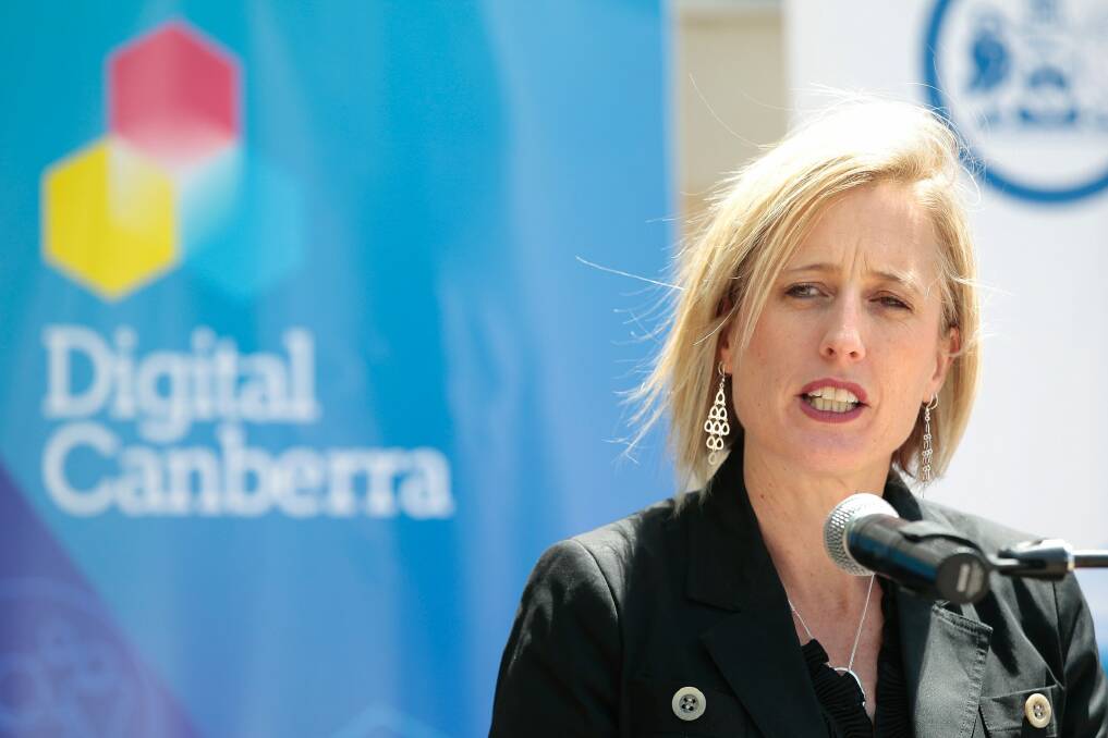Katy Gallagher: The ACT Chief Minister thinks Canberra's links with Beijing can be strengthened. Photo: Jeffrey Chan