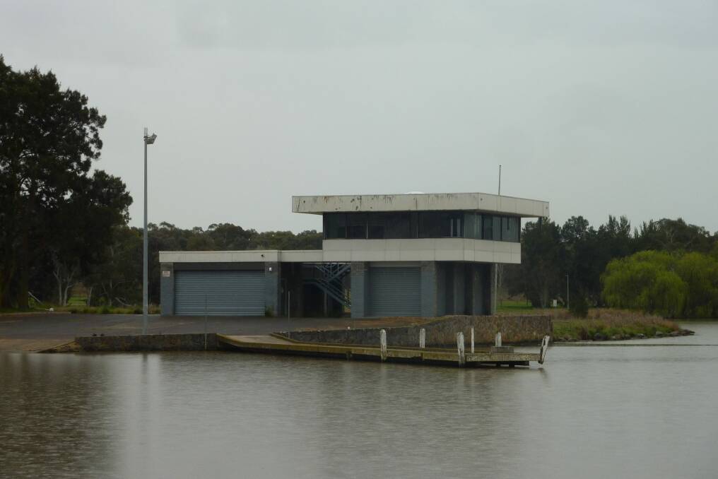 The old Water Police building at Lake Ginninderra is regarded by many as something of an eyesore. Photo: Tim the Yowie Man
