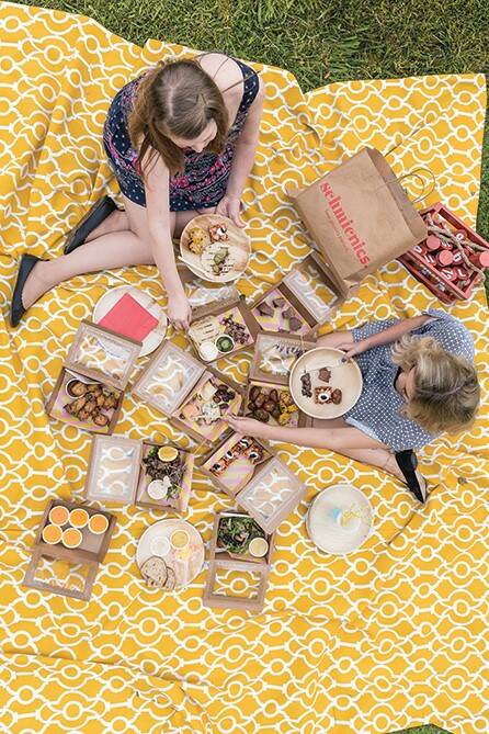 Schmicnics take all the hassle out of organising a picnic. Photo: Supplied 
