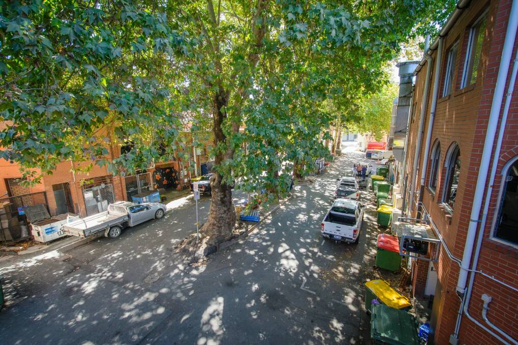 Laneways around the Sydney and Melbourne buildings, including Verity Lane pictured, are set for renewal over the next few months.  Photo: Sitthixay Ditthavong
