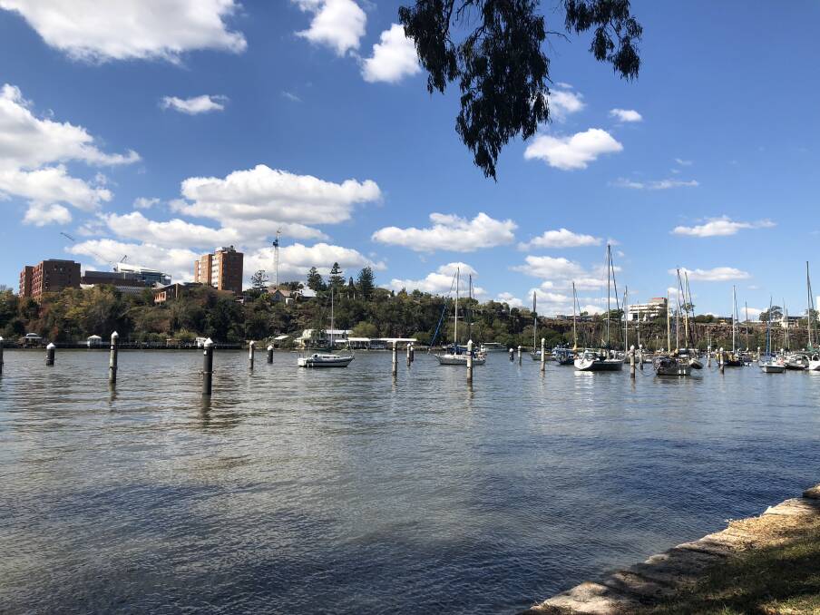 About 23 boat moorings at Gardens Point Boat Harbour will be demolished to make way for a river walk and river access hub. Photo: Ruth McCosker