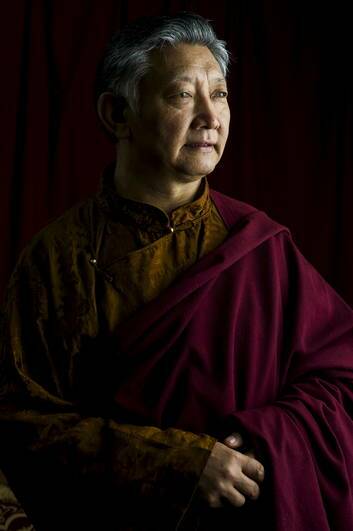 Lama Choedak Rinpoche, of the Buddhist Society of Canberra. Photo: Rohan Thomson